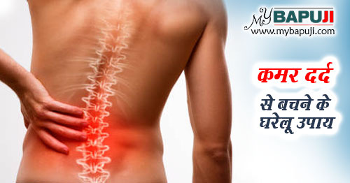 कमर दर्द से बचने के घरेलू उपाय - Home Remedies for Back Pain in Hindi