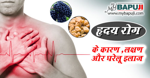 हृदय रोग (दिल की बीमारी) के घरेलू उपचार | Heart Problem Home Remedy in Hindi