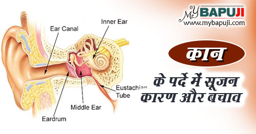 कान के पर्दे में सूजन कारण बचाव और इलाज | Ear infection (middle ear) in Hindi