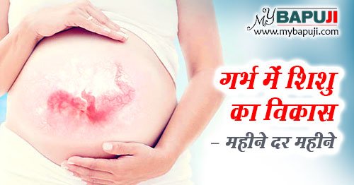 गर्भ में शिशु का विकास – महीने दर महीने | Garbh me Bacche ka Vikas in Hindi