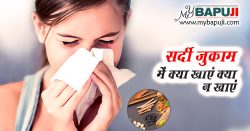 सर्दी जुकाम में क्या खाएं क्या न खाएं – MyBapuji