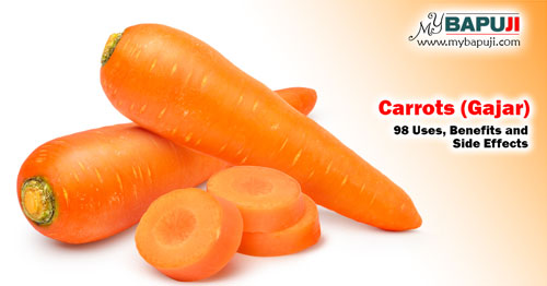Carrots (Gajar) 98 Uses Benefits and Side Effects