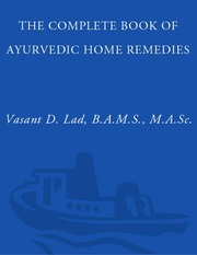 आयुर्वेदिक घरेलू उपचार - Complete Book of Ayurvedic Home Remedies
